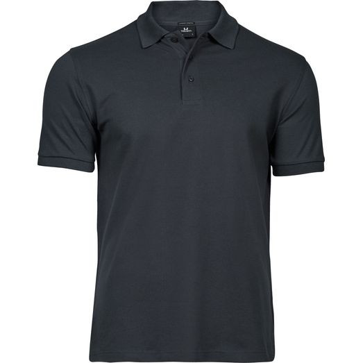 Tee Jays Men's Luxury Stretch Polo Dark Grey