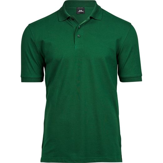 Tee Jays Men's Luxury Stretch Polo Forest Green