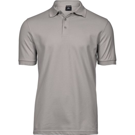 Tee Jays Men's Luxury Stretch Polo Stone