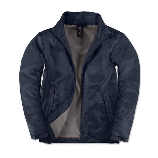 B&amp;C Men's Multi-Active Jacket Navy Blue