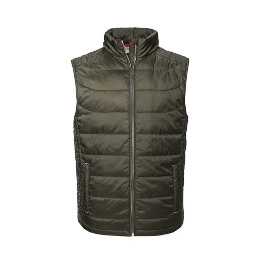 Russell Men's Nano Bodywarmer Dark Olive Green