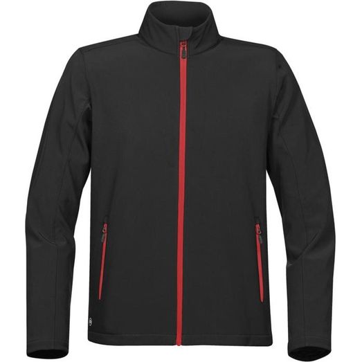 Stormtech Men's Orbiter Softshell Black/Bright Red