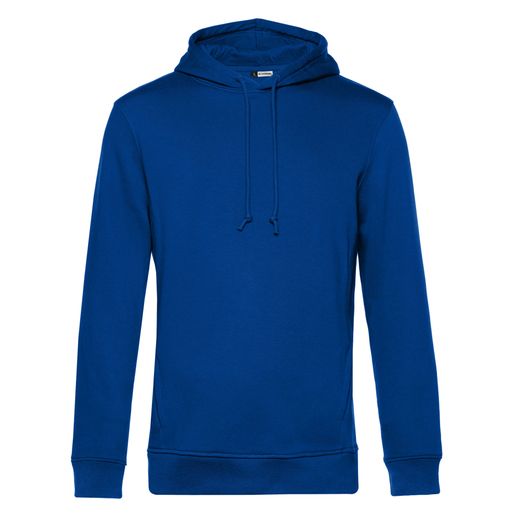 B&amp;C Men's Organic Hooded Sweat Royal Blue
