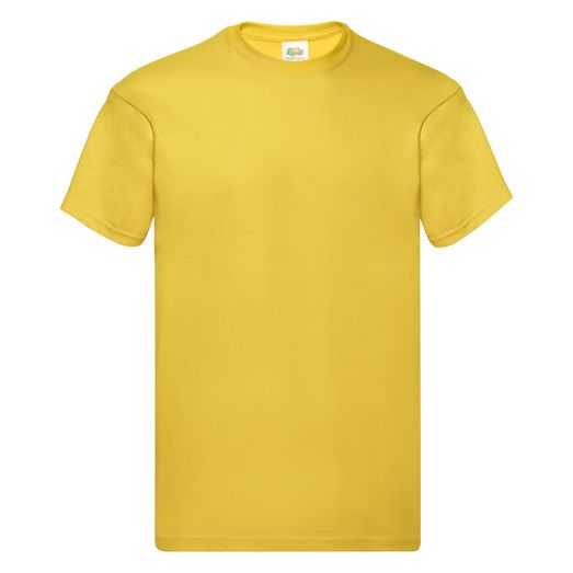 Fruit Of The Loom Men's Original T-Shirt Sunflower
