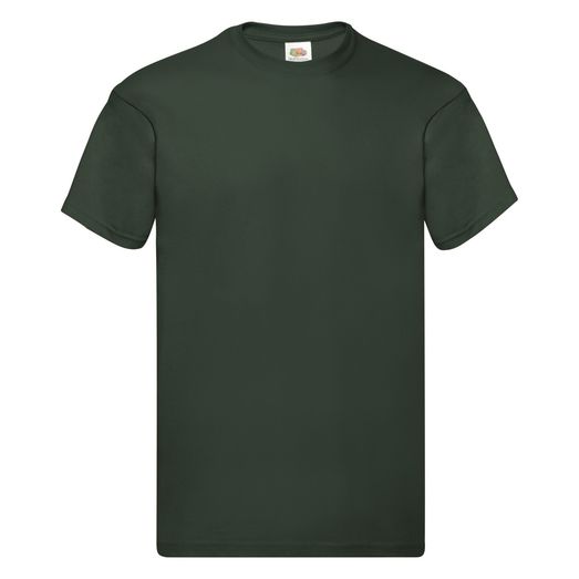 Fruit Of The Loom Men's Original T-Shirt Bottle Green