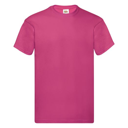 Fruit Of The Loom Men's Original T-Shirt Fuchsia