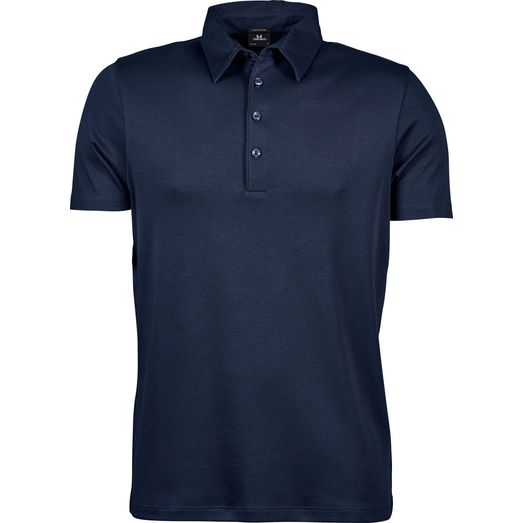 Tee Jays Men's Pima Cotton Polo Navy Blue
