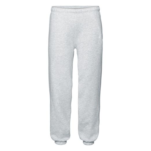 Fruit Of The Loom Men's Premium Elasticated Cuff Jog Pants Heather Grey