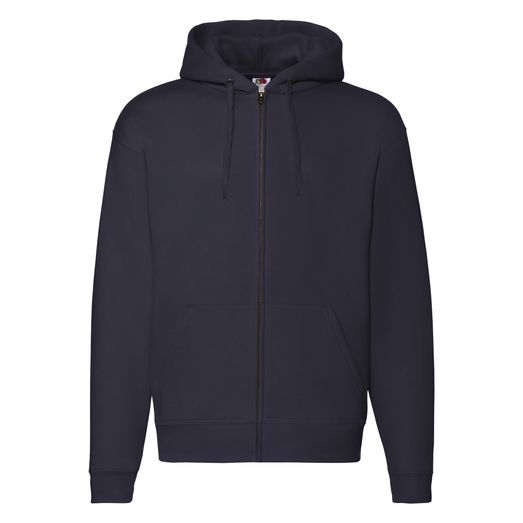 Fruit Of The Loom Men's Premium Hooded Sweat Jacket Deep Navy