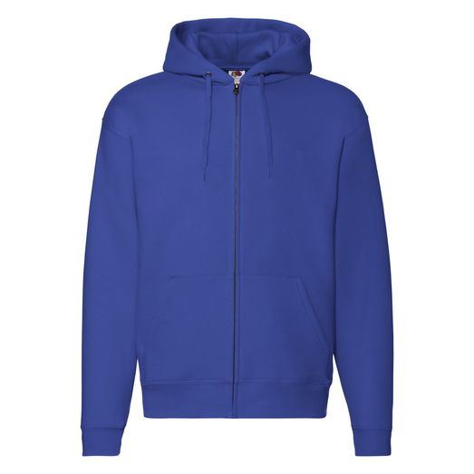 Fruit Of The Loom Men's Premium Hooded Sweat Jacket Royal