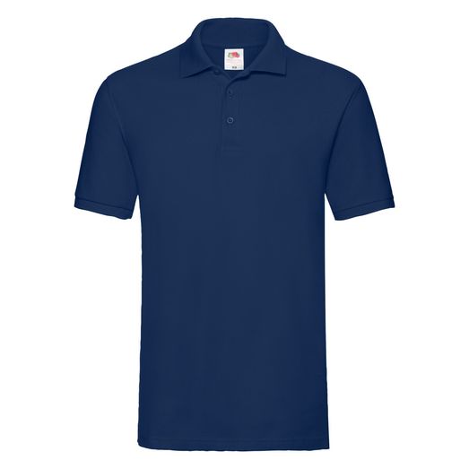 Fruit Of The Loom Men's Premium Polo Navy Blue