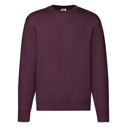 Fruit Of The Loom Men's Premium Set-In Sweat Burgundy