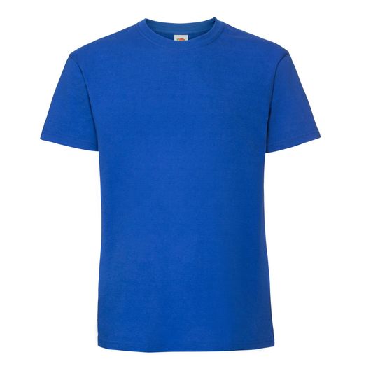 Fruit Of The Loom Men's Ring Spun Premium T-Shirt Royal