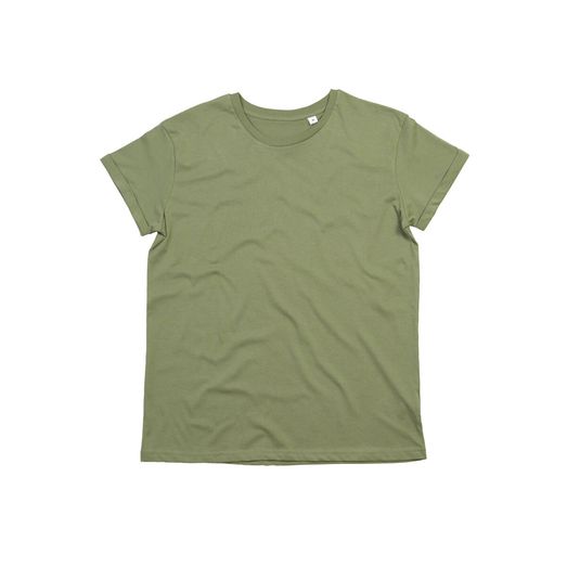 Mantis Men's Roll Sleeve T Soft Olive Green