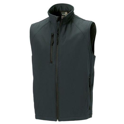 Russell Men's Softshell Gilet Titanium