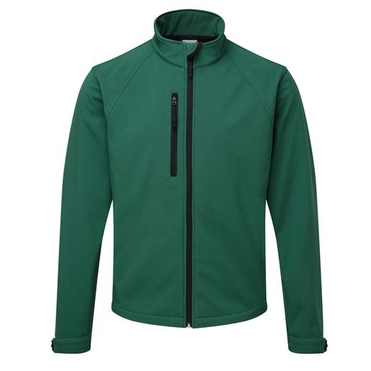 Russell Men's Softshell Jacket Bottle Green