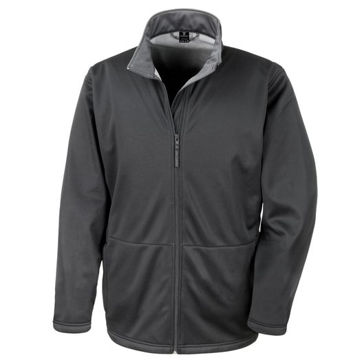 Result Core Men's Softshell Jacket Black