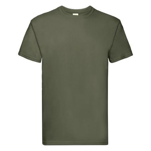 Fruit Of The Loom Men's Super Premium T-Shirt Classic Olive Green