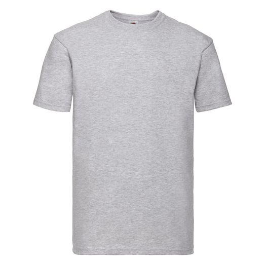 Fruit Of The Loom Men's Super Premium T-Shirt Heather Grey