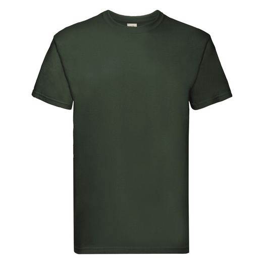 Fruit Of The Loom Men's Super Premium T-Shirt Bottle Green