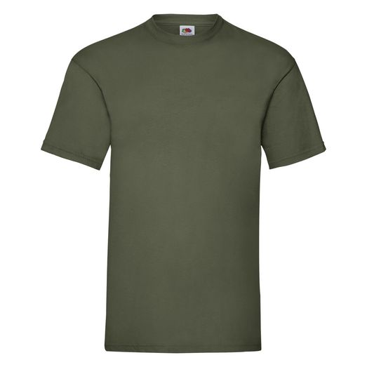 Fruit Of The Loom Men's Valueweight T-Shirt Classic Olive Green