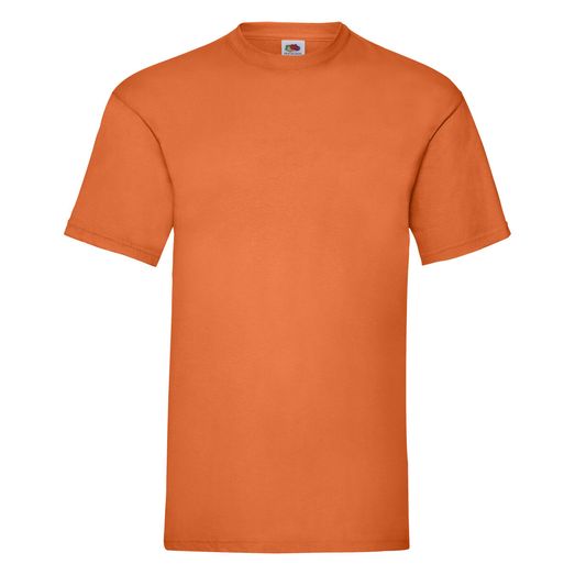 Fruit Of The Loom Men's Valueweight T-Shirt Orange