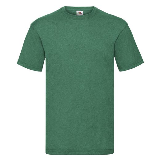 Fruit Of The Loom Men's Valueweight T-Shirt Retro Heather Green
