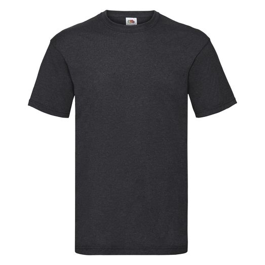Fruit Of The Loom Men's Valueweight T-Shirt Dark Heather
