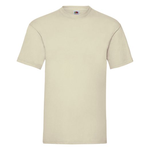 Fruit Of The Loom Men's Valueweight T-Shirt Natural