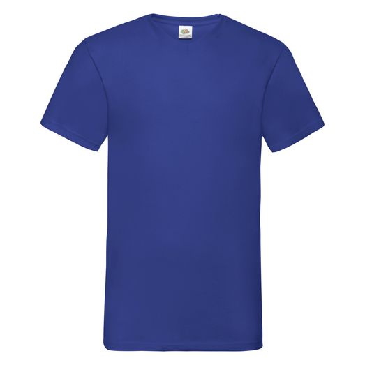 Fruit Of The Loom Men's Valueweight V-Neck T-Shirt Royal