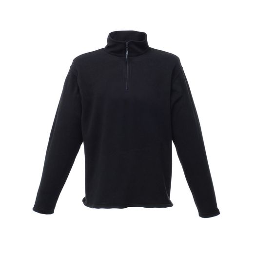Regatta Micro Zip Neck Fleece Black