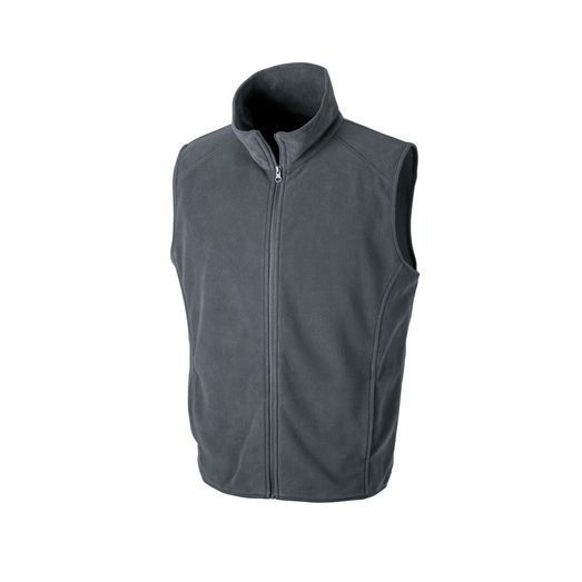 Result Core Microfleece Gilet Charcoal
