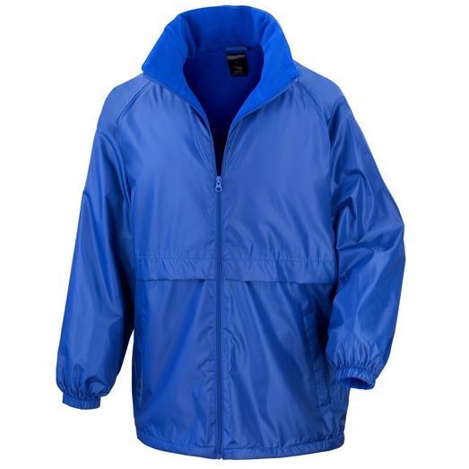 Result Core Microfleece Lined Jacket Royal Blue