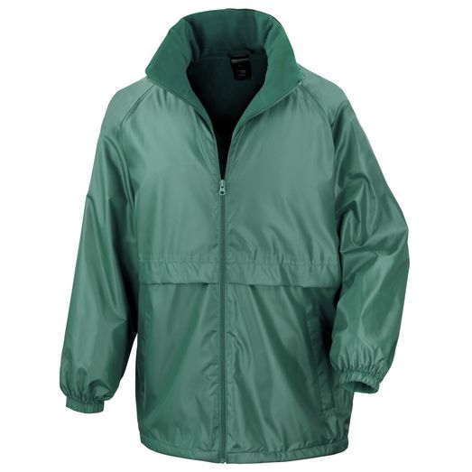 Result Core Microfleece Lined Jacket Bottle Green