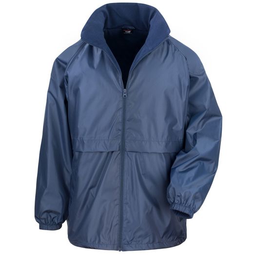 Result Core Microfleece Lined Jacket Navy Blue