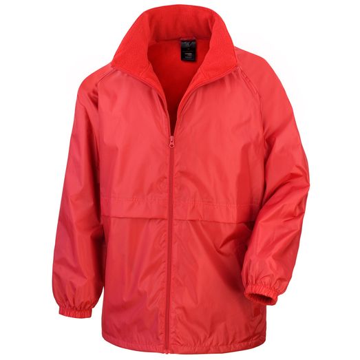 Result Core Microfleece Lined Jacket Red