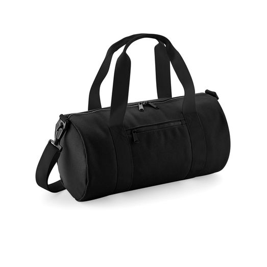 Bagbase Mini Barrel Bag_x000D_ Black/Black