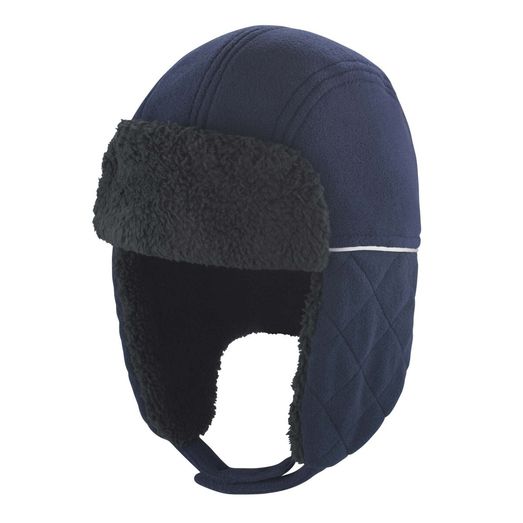 Result Winter Essentials Ocean Trapper Hat Navy/Black