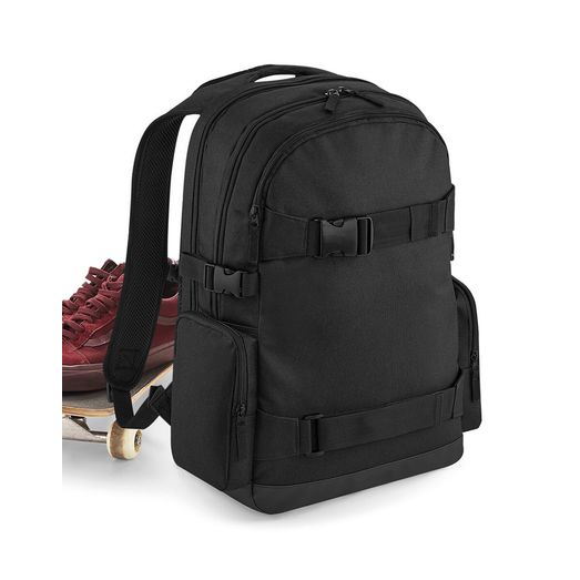 Bagbase Old School Boardpack Black