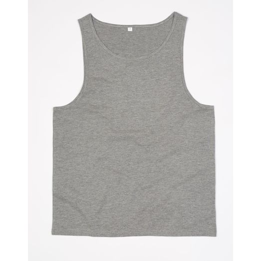 Mantis One Drop Armhole Vest Heather Grey Melange