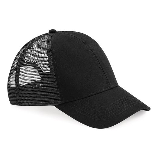 Beechfield  Organic Cotton Trucker Black