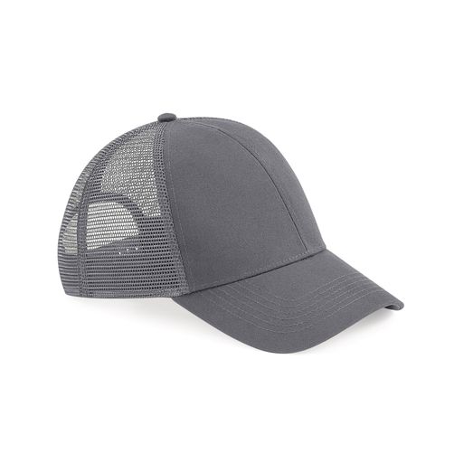 Beechfield  Organic Cotton Trucker Graphite