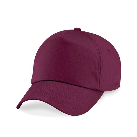 Beechfield  Original 5 Panel Cap Burgundy