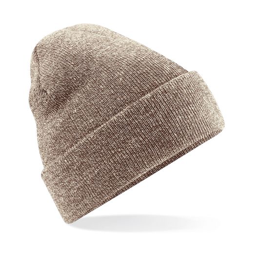 Beechfield  Original Cuffed Beanie Heather Oatmeal