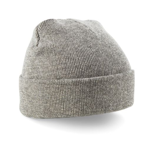 Beechfield  Original Cuffed Beanie Heather Grey