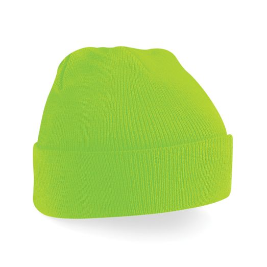Beechfield  Original Cuffed Beanie Fluorescent Green