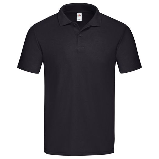 Fruit Of The Loom Original Polo Black