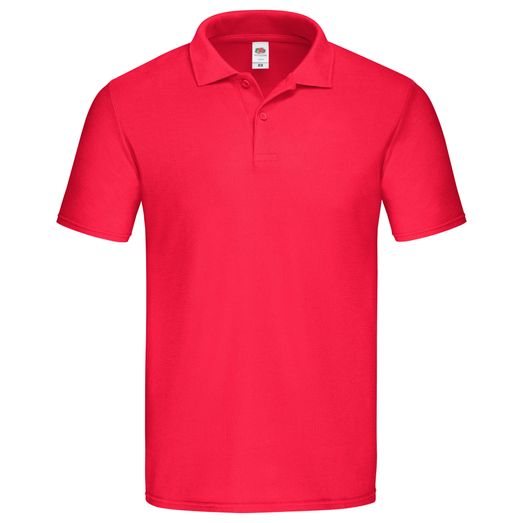 Fruit Of The Loom Original Polo Red