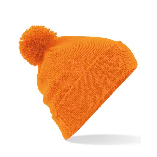 Beechfield  Original Pom Pom Beanie Orange