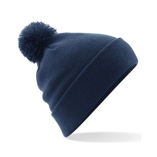 Beechfield  Original Pom Pom Beanie French Navy